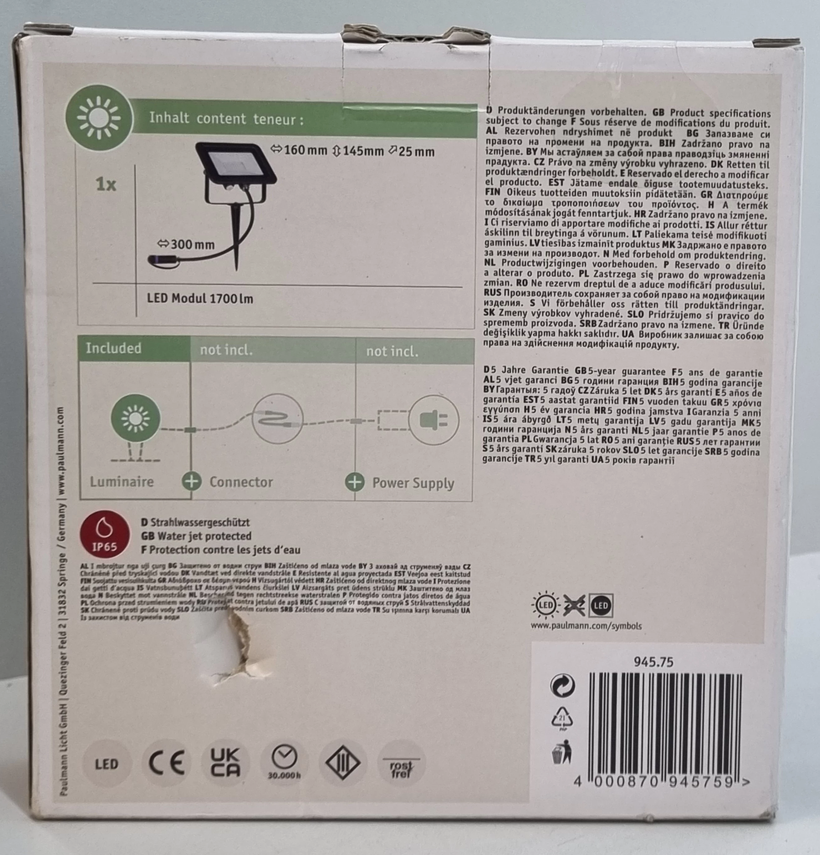 reflektor-ogrodowy-paulmann-94575-170lm-155w-24v-ean-gtin-4000870945759