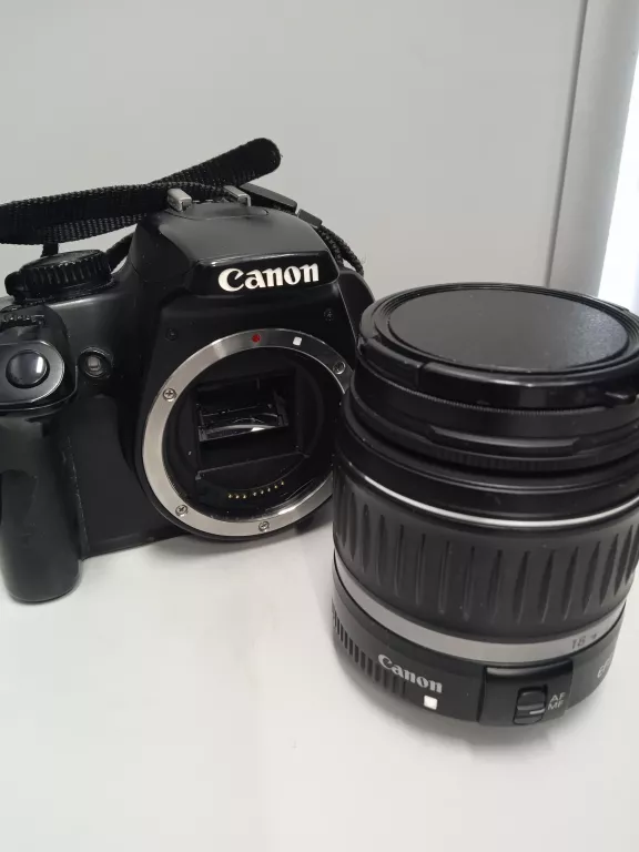 lustrzanka-canon-eos-1000d-obiektyw-canon-18-55mm-krotka-2u-sj-olawa