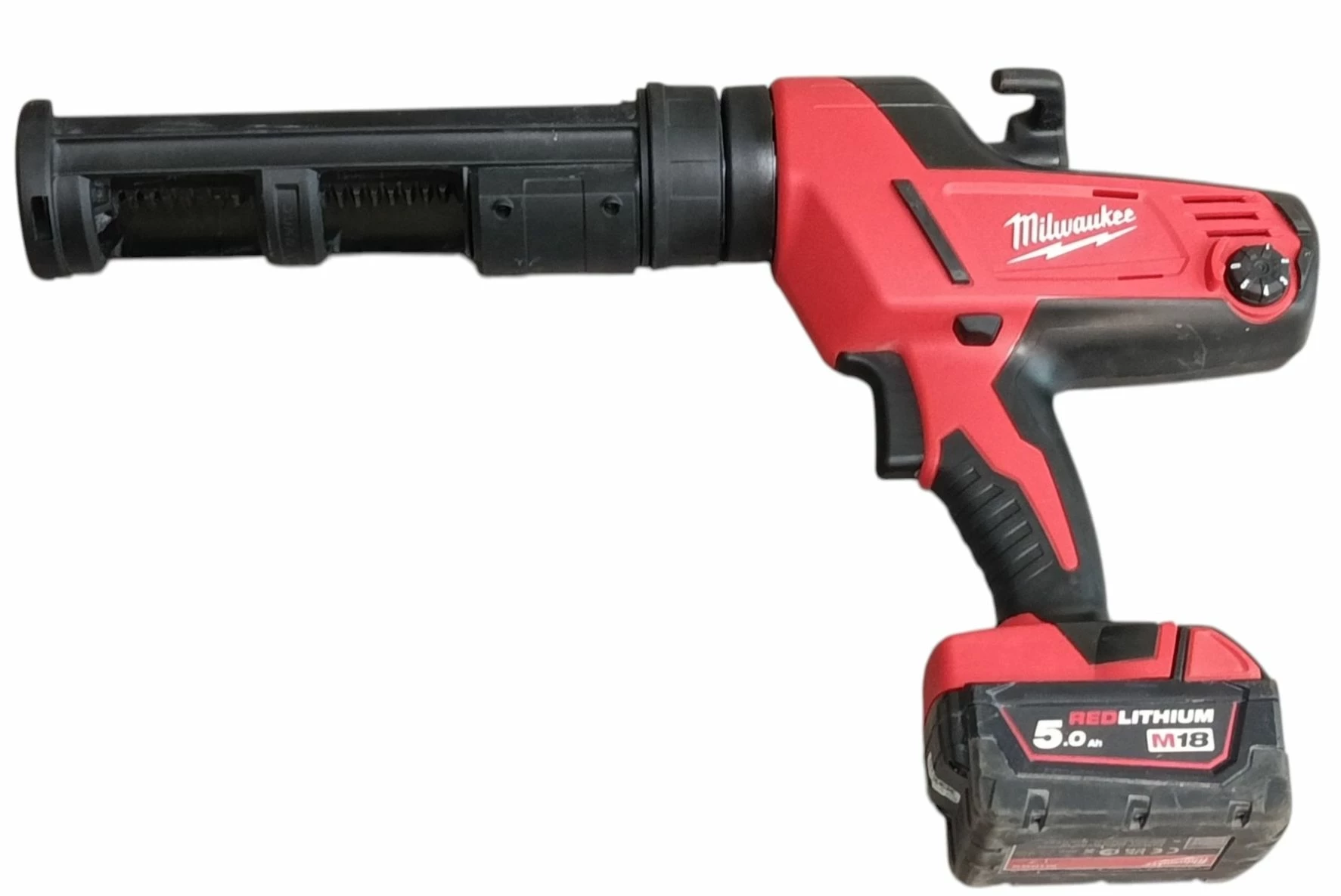 pistolet-do-wyciskania-milwaukee-c18-pcg-z-akumulatorem-5ah-i-ladowarka-m1-stan-11323-2