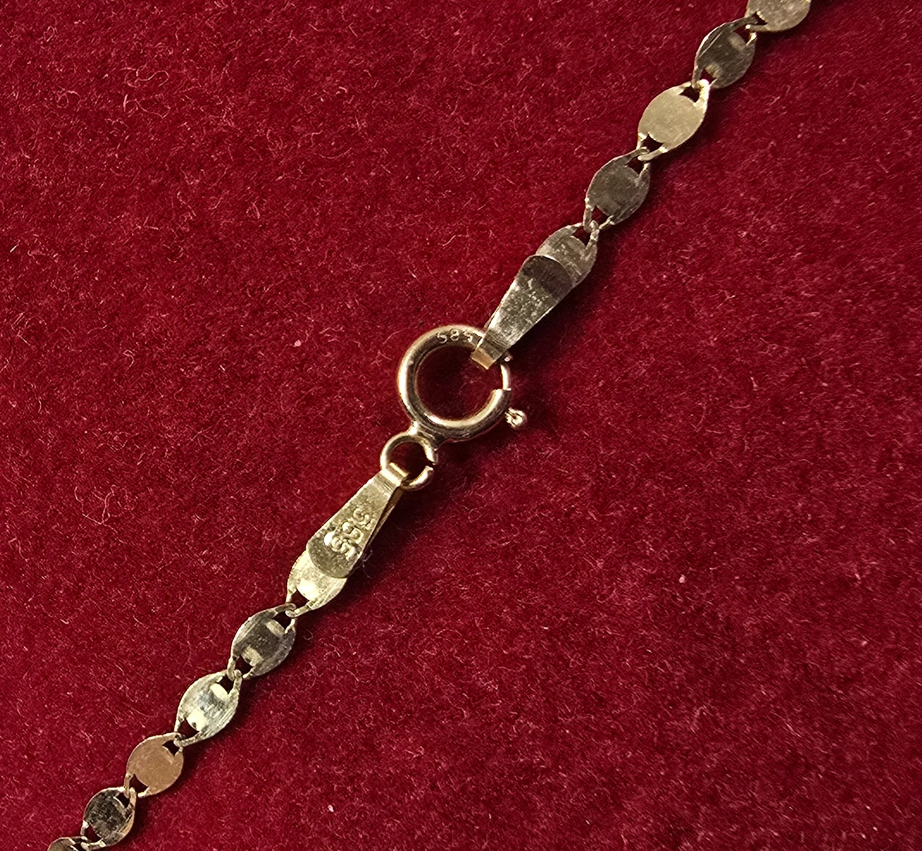 sliczny-zloty-lancuszek-z-zawieszka-proby-585-dl-45-cm-185g-rodzaj-2205-2