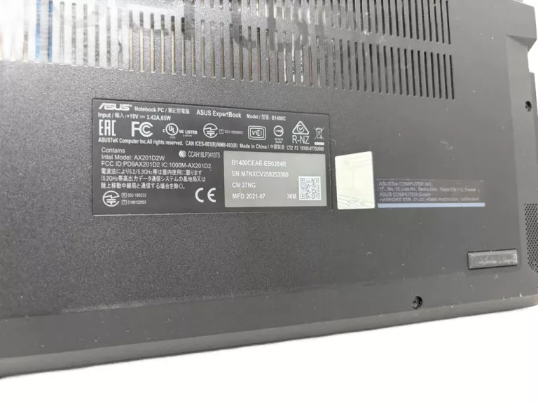 laptop-asus-expertbook-b1400c-intel-core-i3-11gen-8gb-256gb-pojemnosc-dysku-256