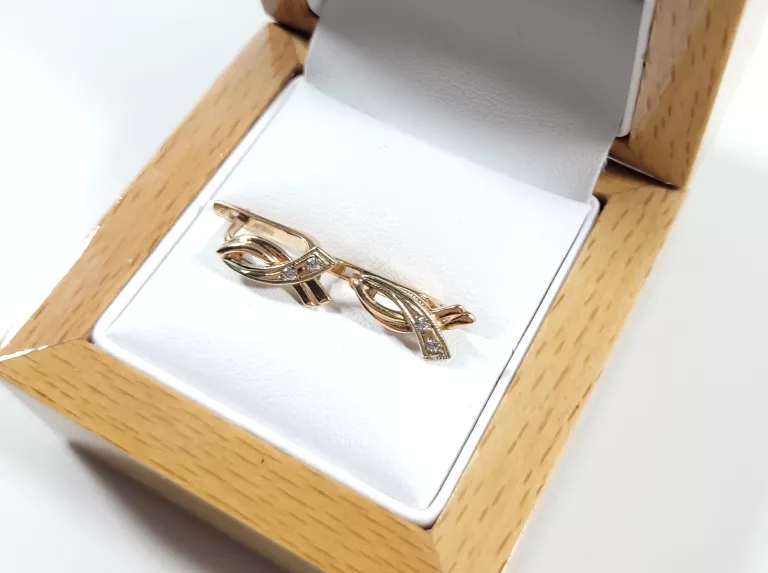 zlote-uzywane-kolczyki-z-dwoma-cyrkoniami-p585-277g-stan-11323-2