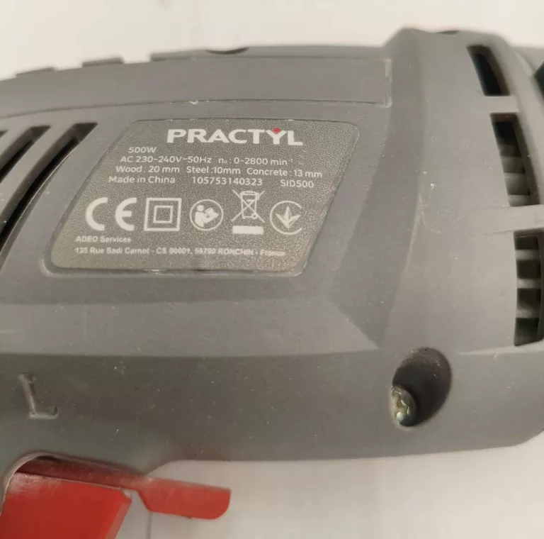 wiertarka-udarowa-przewodowa-practyl-500w-1bieg-waga-wiertarki-100
