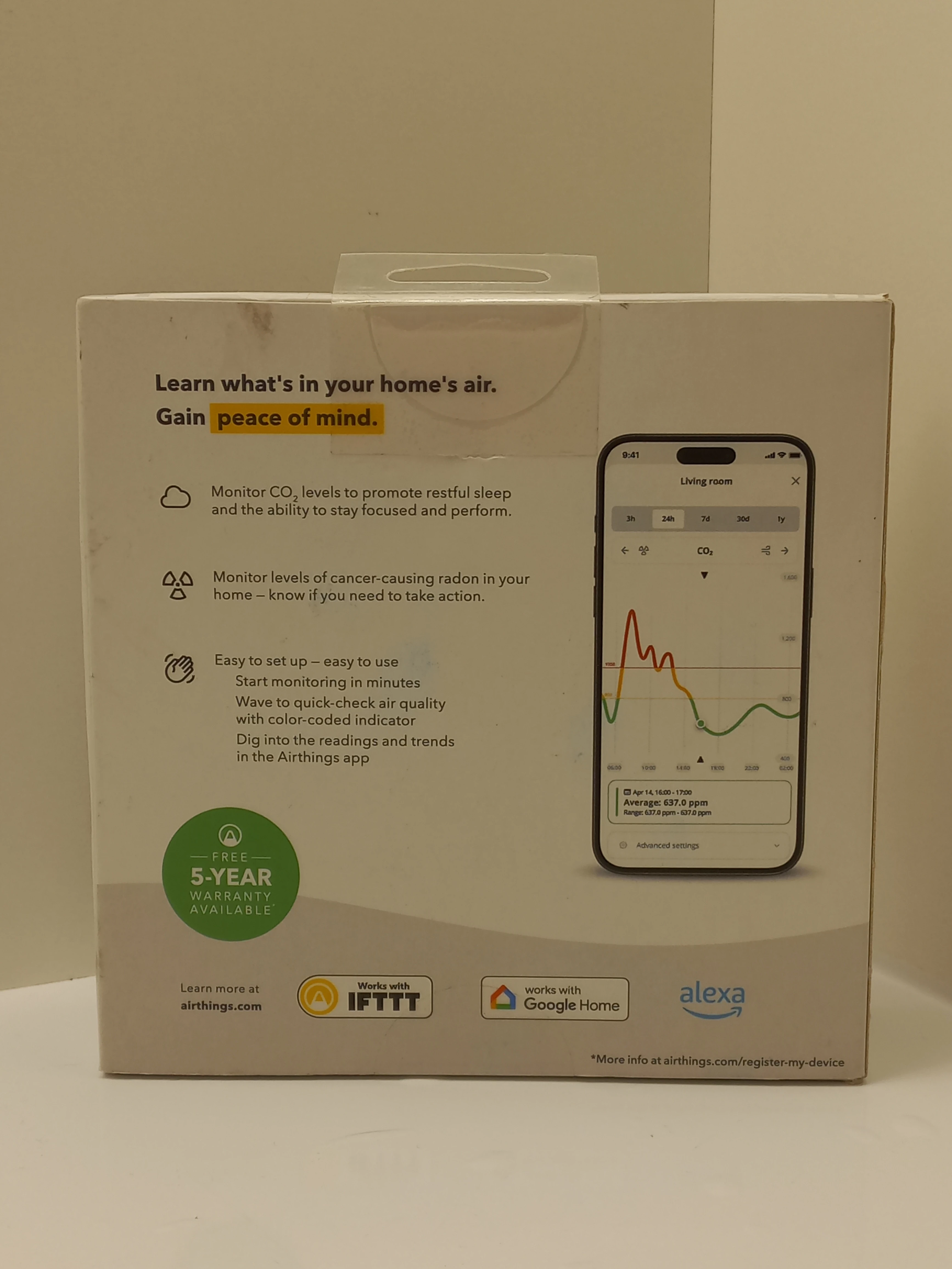 czujnik-jakosci-powietrza-airthings-wave-plus-ean-gtin-7090031109301