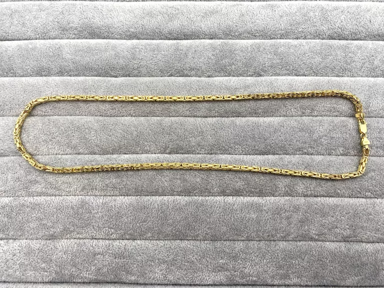 piekny-zloty-lancuszek-splot-krolewski-585-14k-55cm-2208g-stan-11323-2