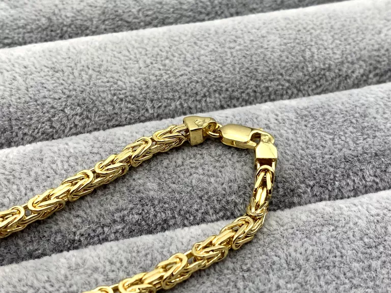 piekny-zloty-lancuszek-splot-krolewski-585-14k-55cm-2208g-dlugosc-calkowita-6000