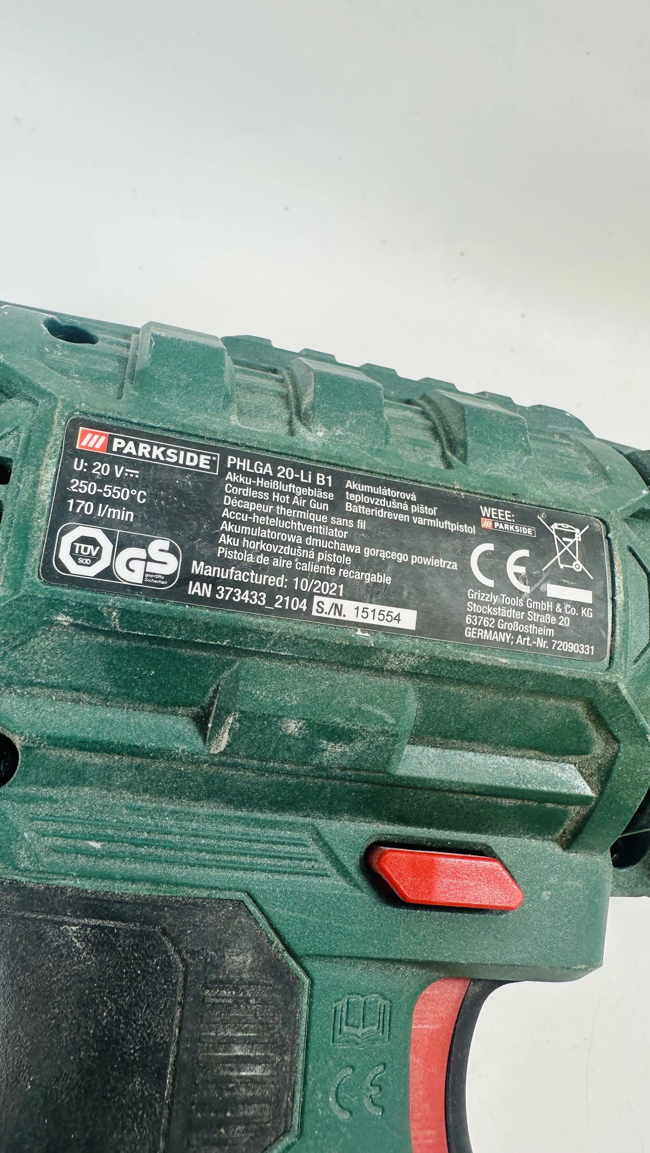 opalarka-parkside-250-w-20-v-550-c-phlga-20-li-b1-bez-aku-temperatura-maksymalna-550