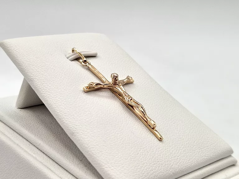 zlota-zawieszka-wisiorek-krzyzyk-583-211g-43mm-stan-11323-2