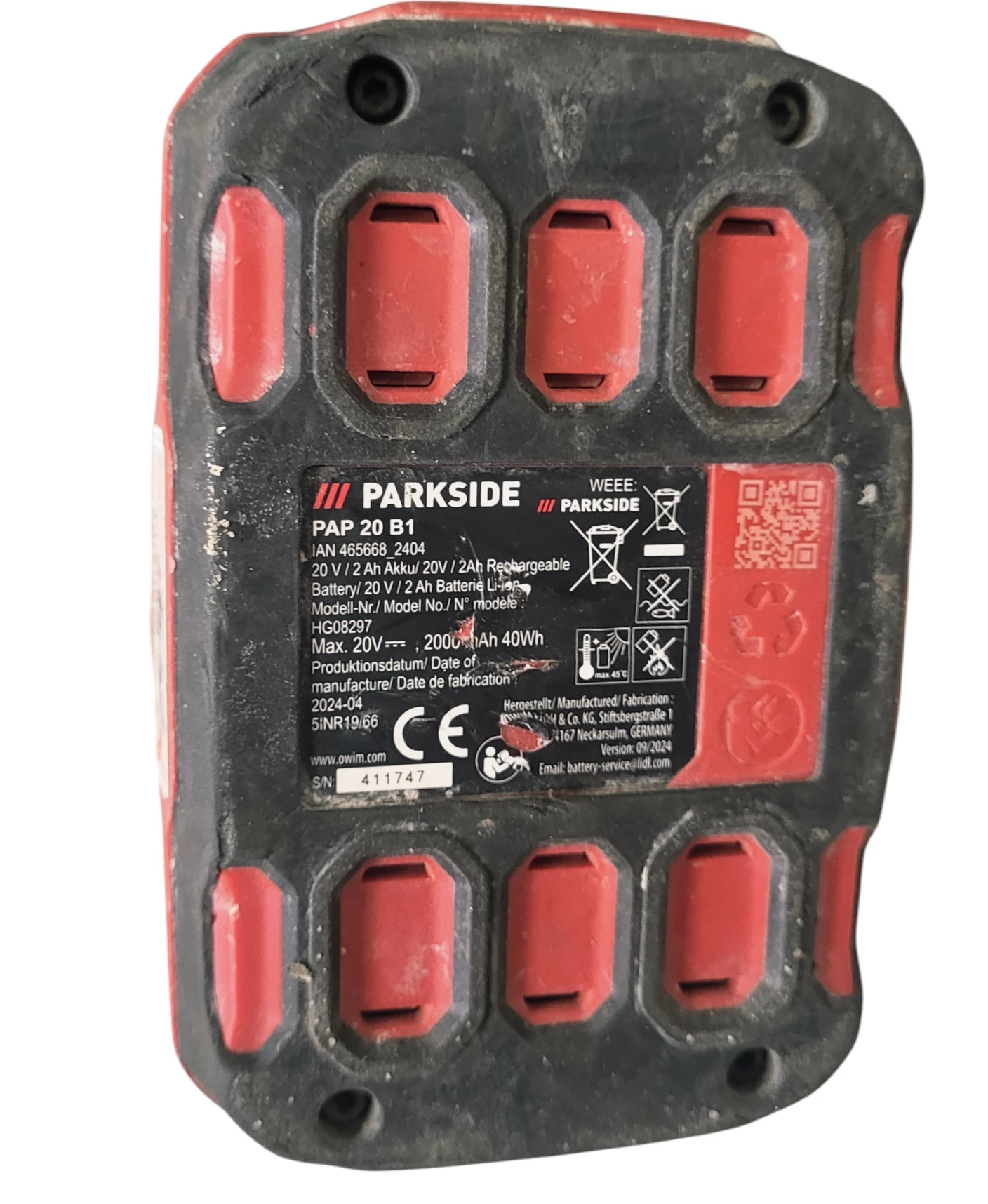 parkside-plba-20-li-c4-ukum-40akumulatorowa-dmuchawa-do-lisci-akum20ah-waga-narzedzia-140000