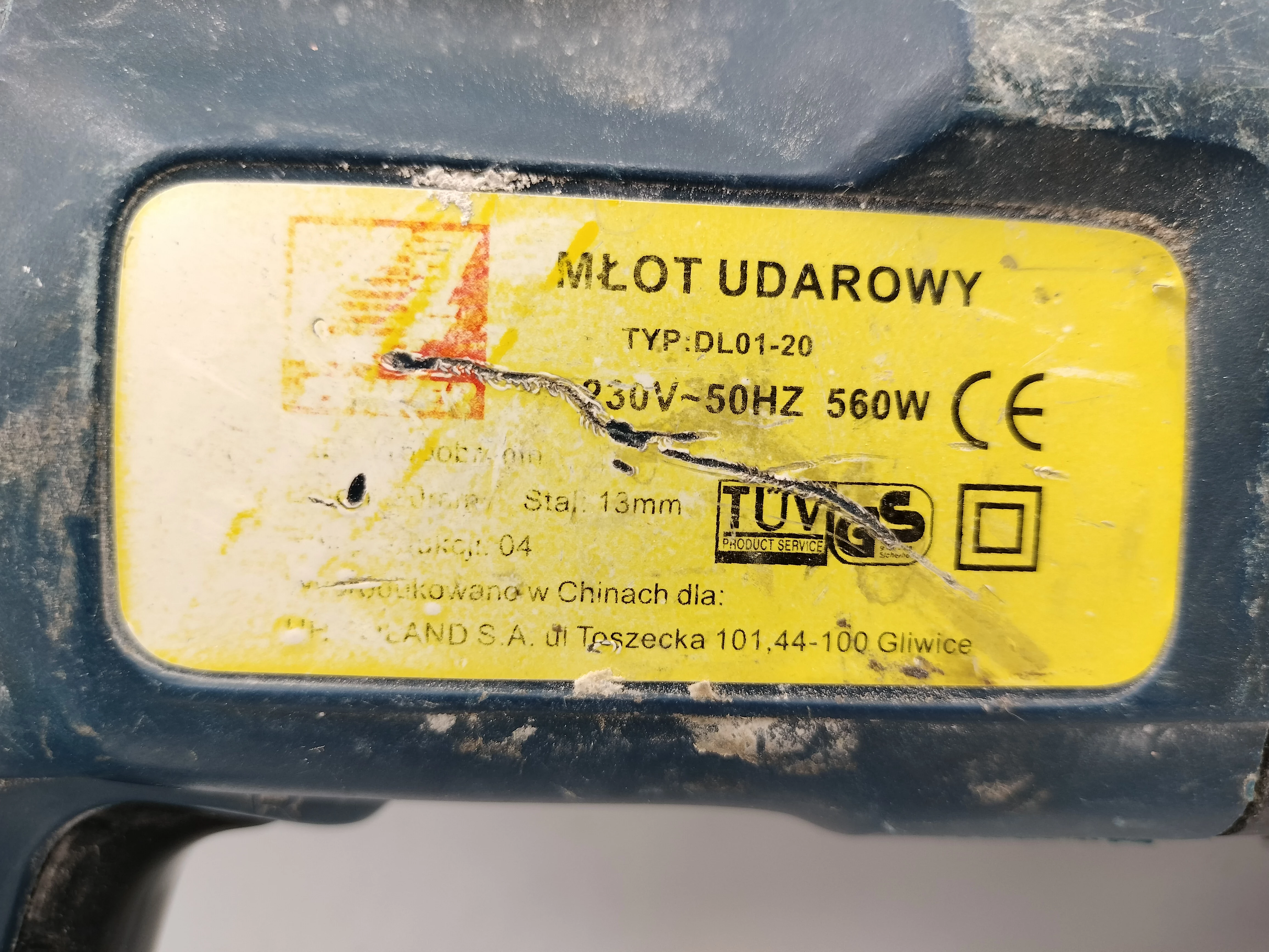 mlot-udarowy-power-dl01-20-560w-stan-11323-2