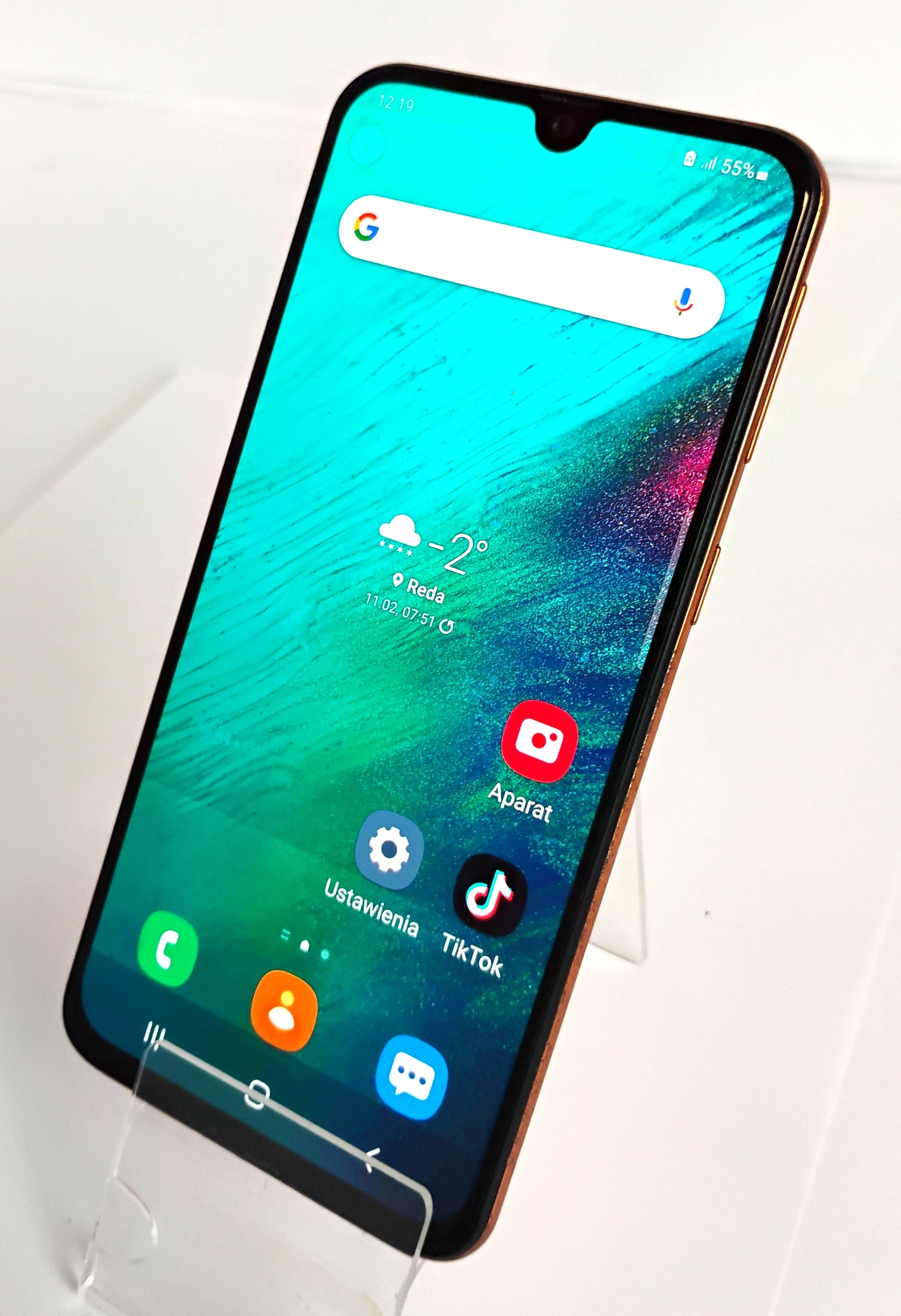 telefon-samsung-a40-464gb-wypalony-ekran-aleja-jana-pawla-ii-9b-reda