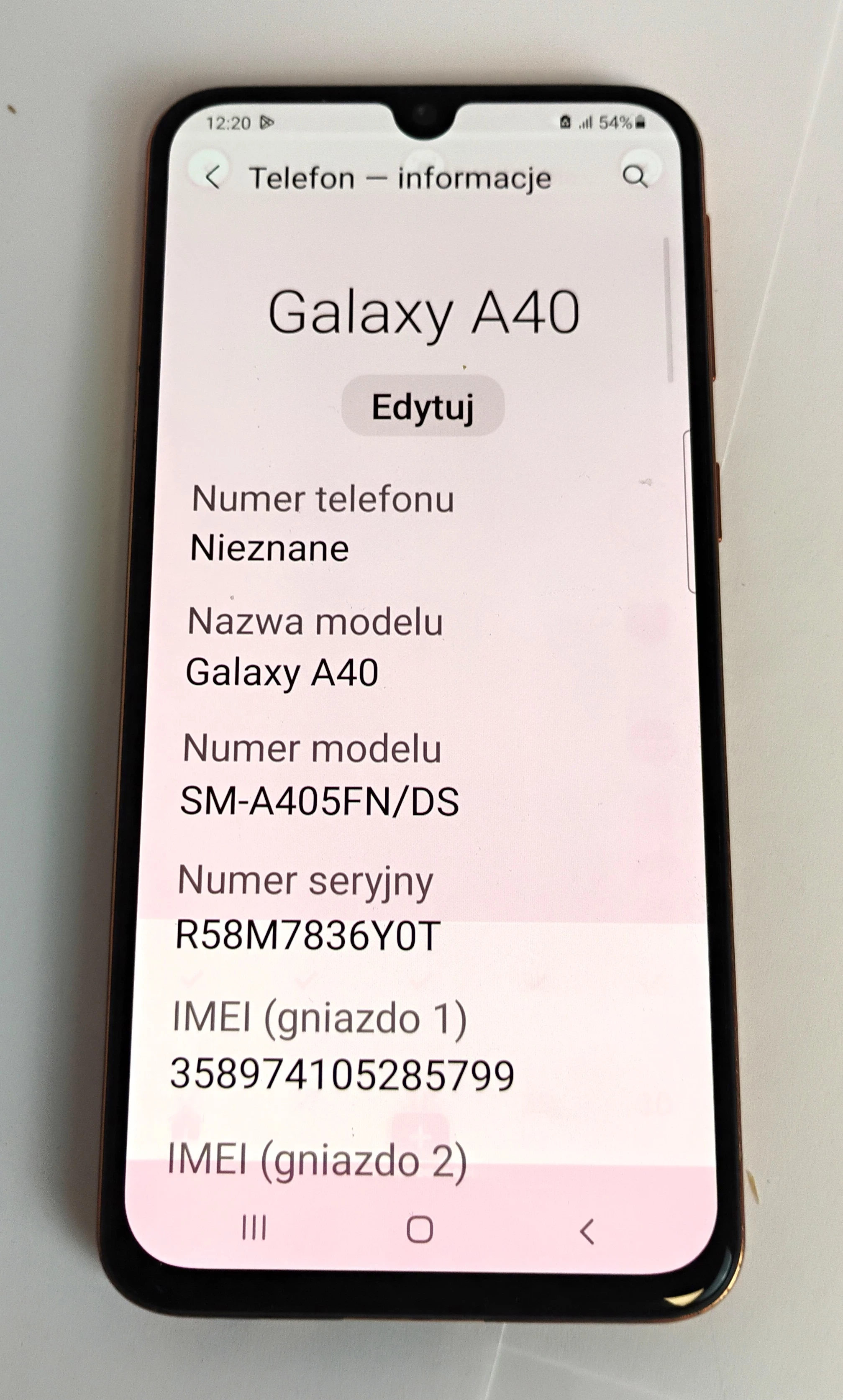 telefon-samsung-a40-464gb-wypalony-ekran-typ-202685-212929