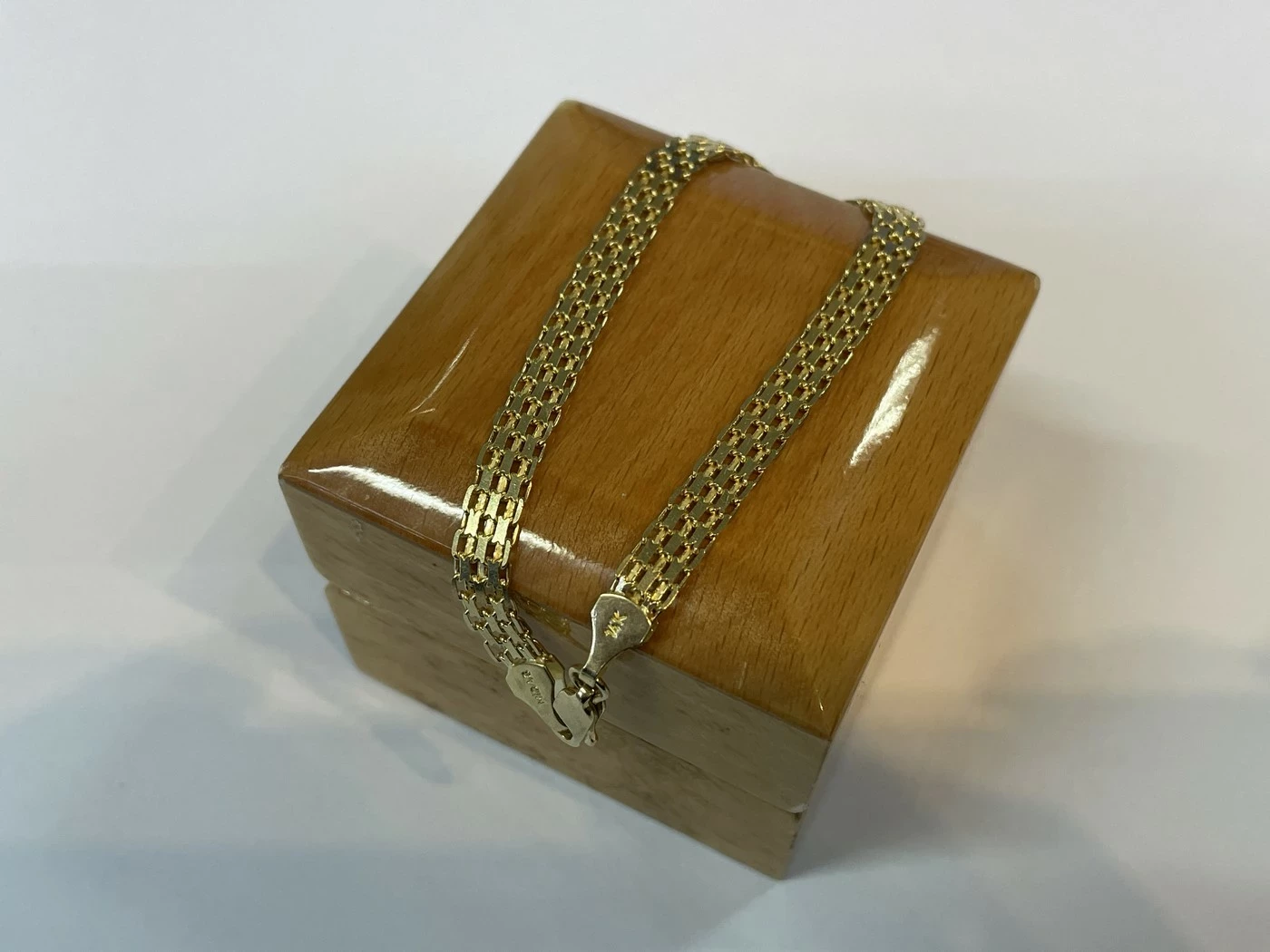 zlota-bransoletka-tasma-585-656g-19-cm-wolnosci-239-zabrze-sj