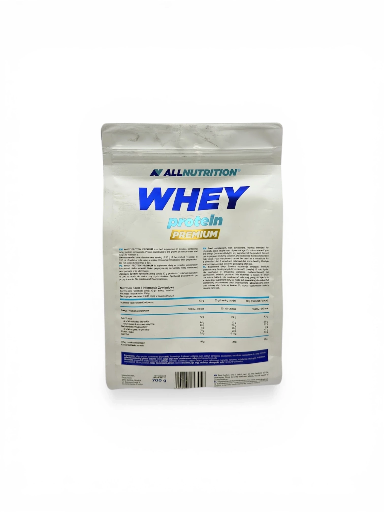 allnutrition-whey-protein-premium-700g-ciastko-wpc-bialko-miesnie-masa-sil-ean-gtin-5902837747057