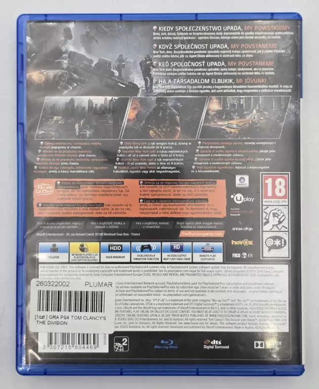 gra-ps4-tom-clancys-the-division-ean-gtin-3307216100072