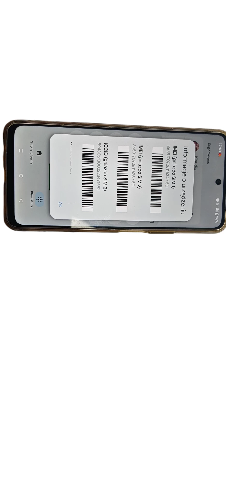 telefon-cavion-solid-24-pomaranczowy-ean-gtin-5901821991445