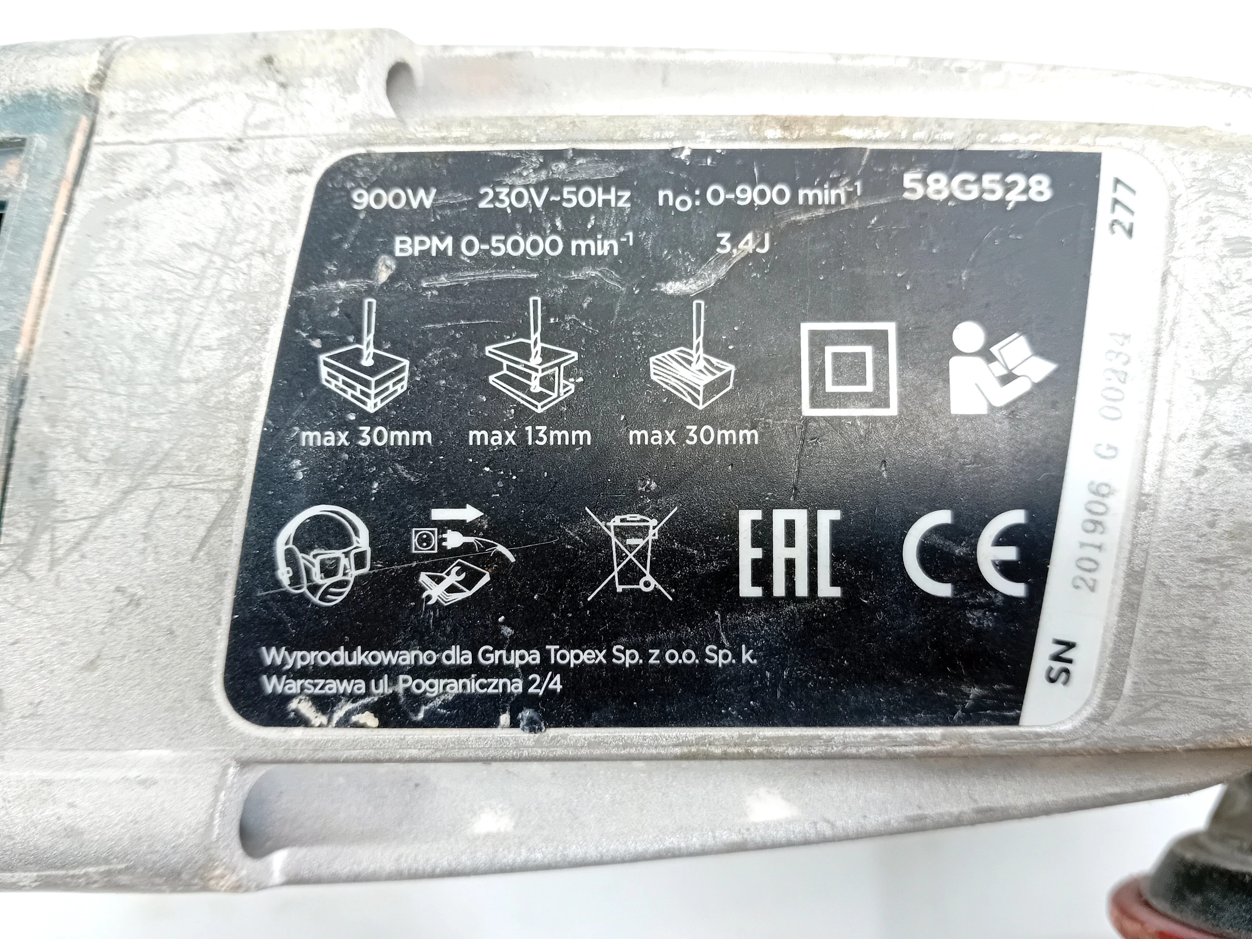 mlotowiertarka-graphite-58g528-predkosc-obrotowa-900