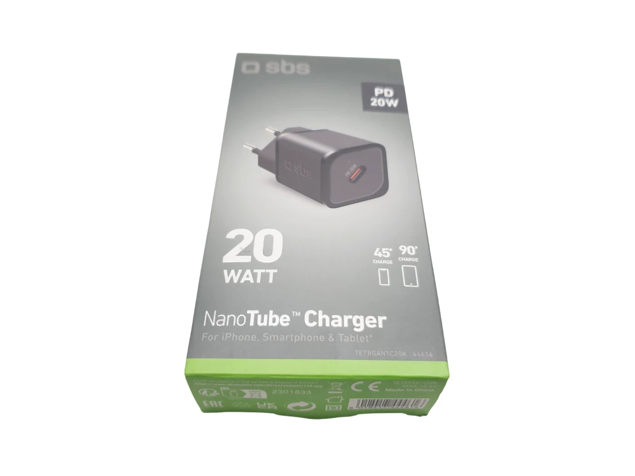 ladowarka-sieciowa-sbs-nanotube-charger-20w-czarna-stan-fabryczny-wroclawska-6-opole-sj