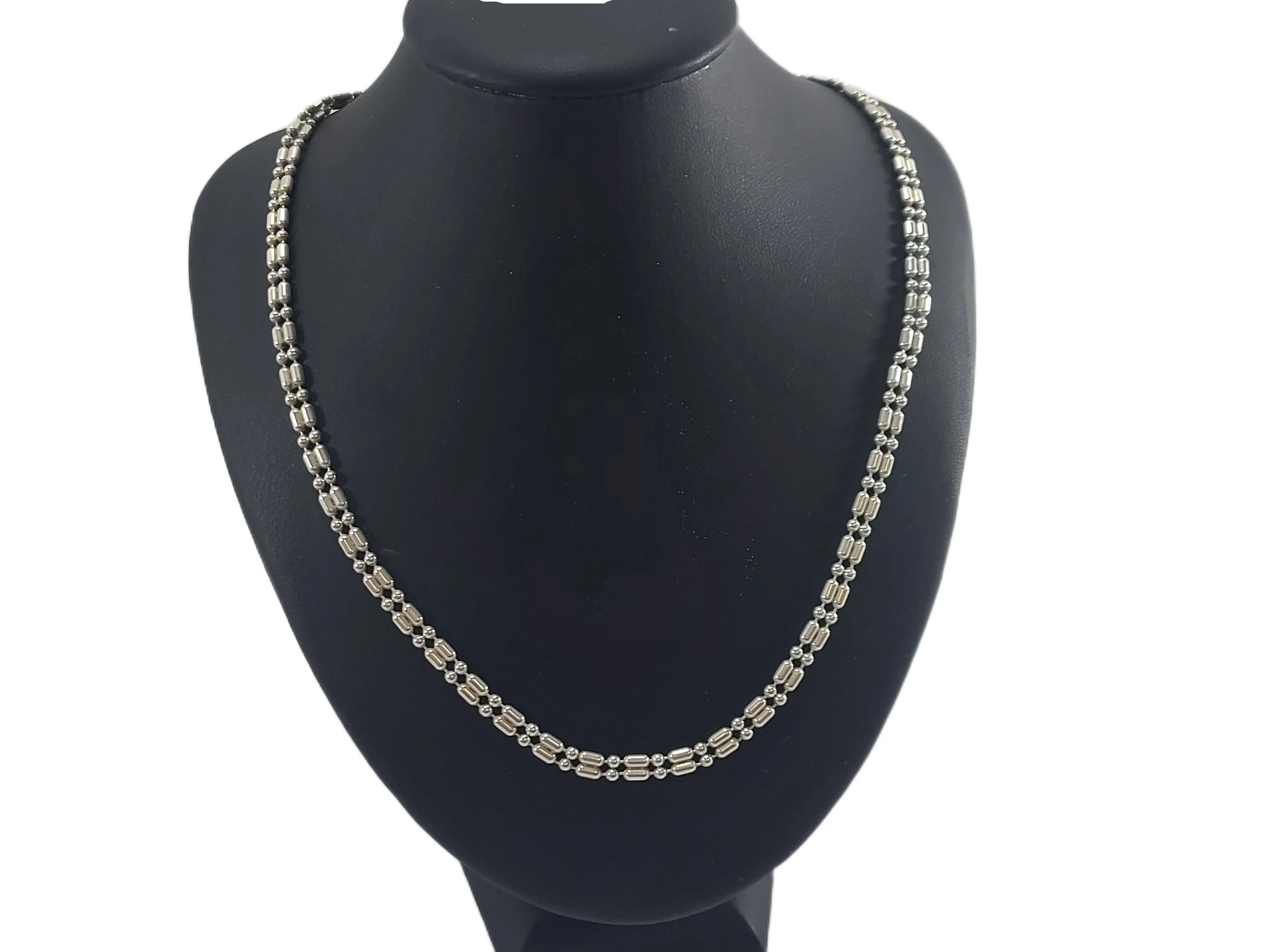 srebrny-elegancki-damski-lancuszek-925-splot-kulkowy-1401g-dlugosc-46-cm-dlugosc-calkowita-46