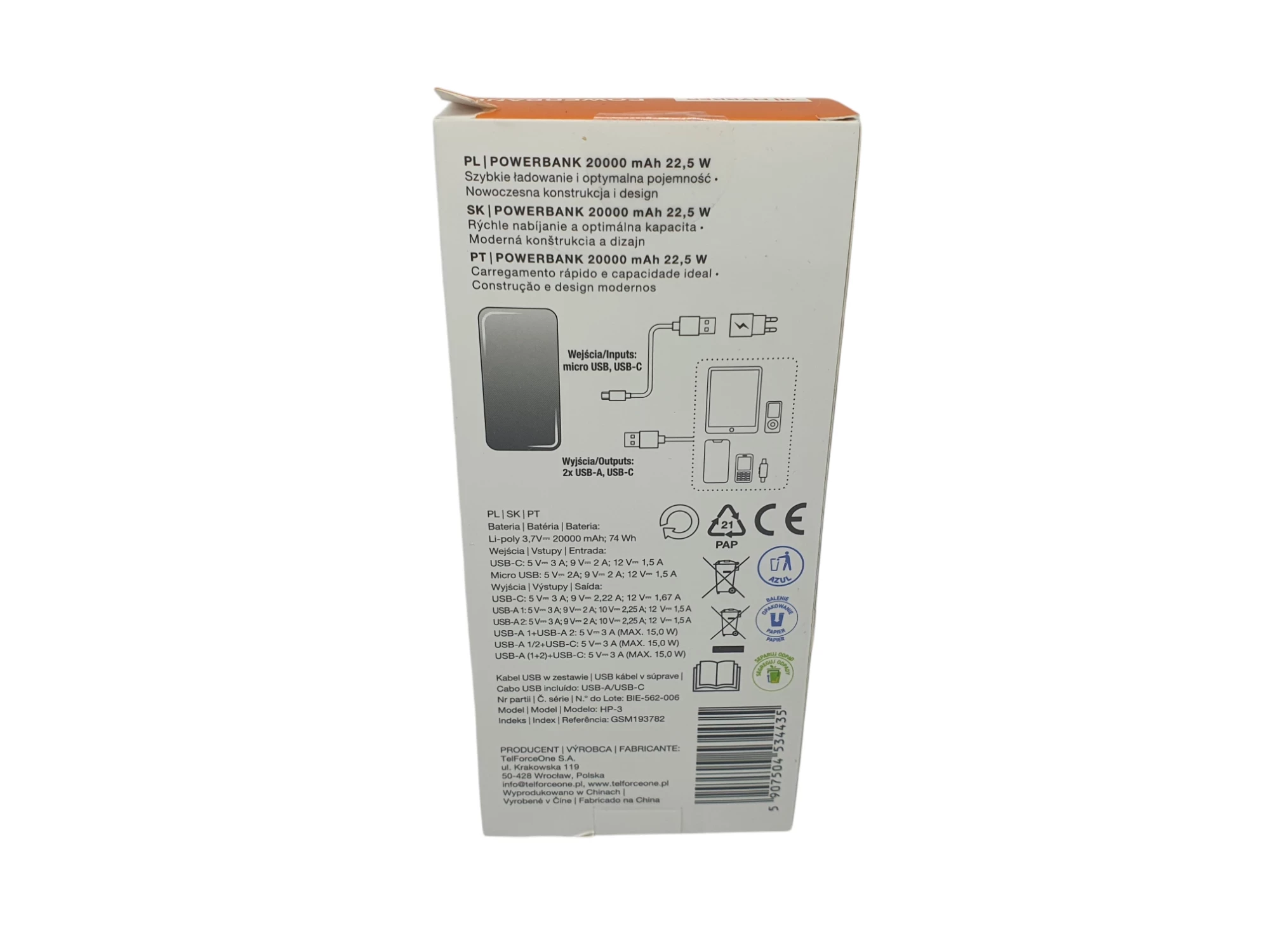 hykker-powerbank-20000mah-225w-2xusb-a-usb-c-niebieskorozowy-stan-11323-2