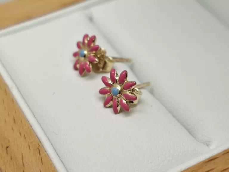 delikatne-zlote-kolczyki-sztyft-kwiatki-067-585-stan-11323-2