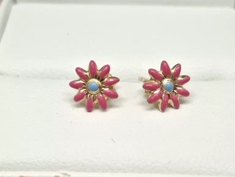 delikatne-zlote-kolczyki-sztyft-kwiatki-067-585-walbrzyska-4-wroclaw