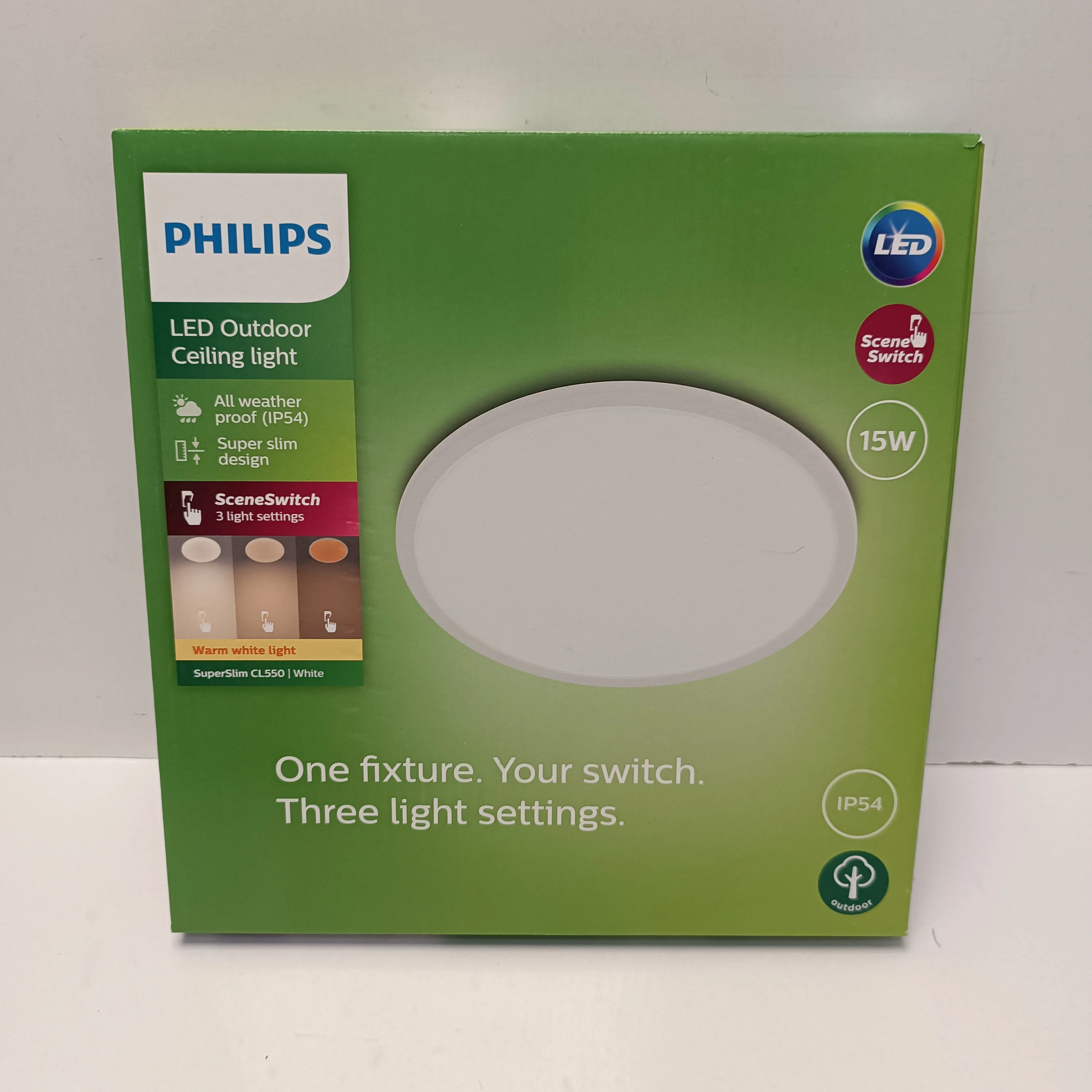 lampa-ogrodowa-plafon-led-15w-1300lm-2700k-ip54-sceneswitch-biala-philips-ean-gtin-8719514417953