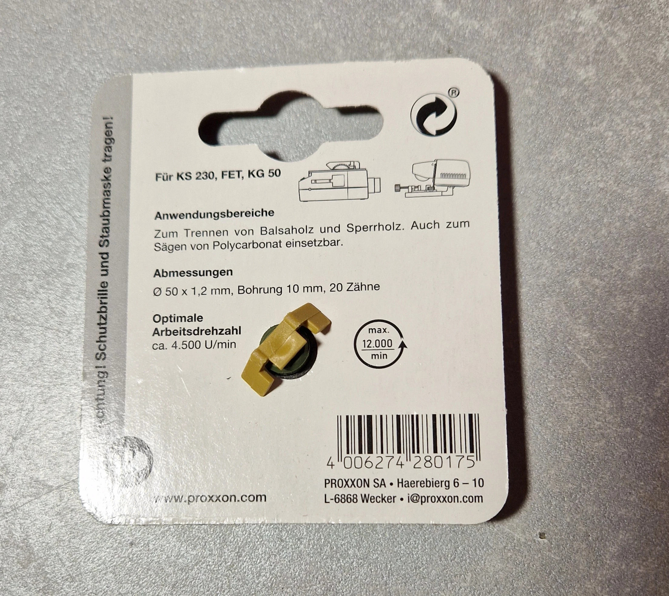 tarcza-do-pily-5010-mm-tct-30-proxxon-ean-gtin-4006274280175