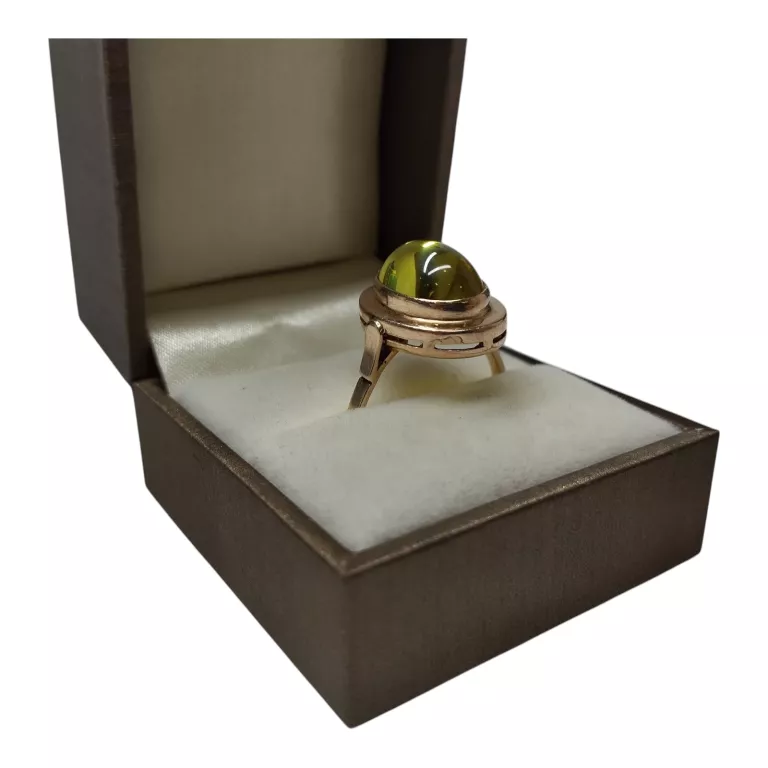 sliczny-zloty-pierscionek-prl-z-zoltym-kamieniem-526-g-585-r-23-stan-11323-2