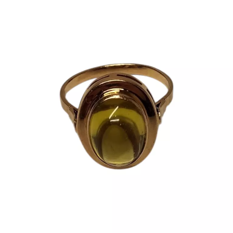 sliczny-zloty-pierscionek-prl-z-zoltym-kamieniem-526-g-585-r-23-rodzaj-2205-2