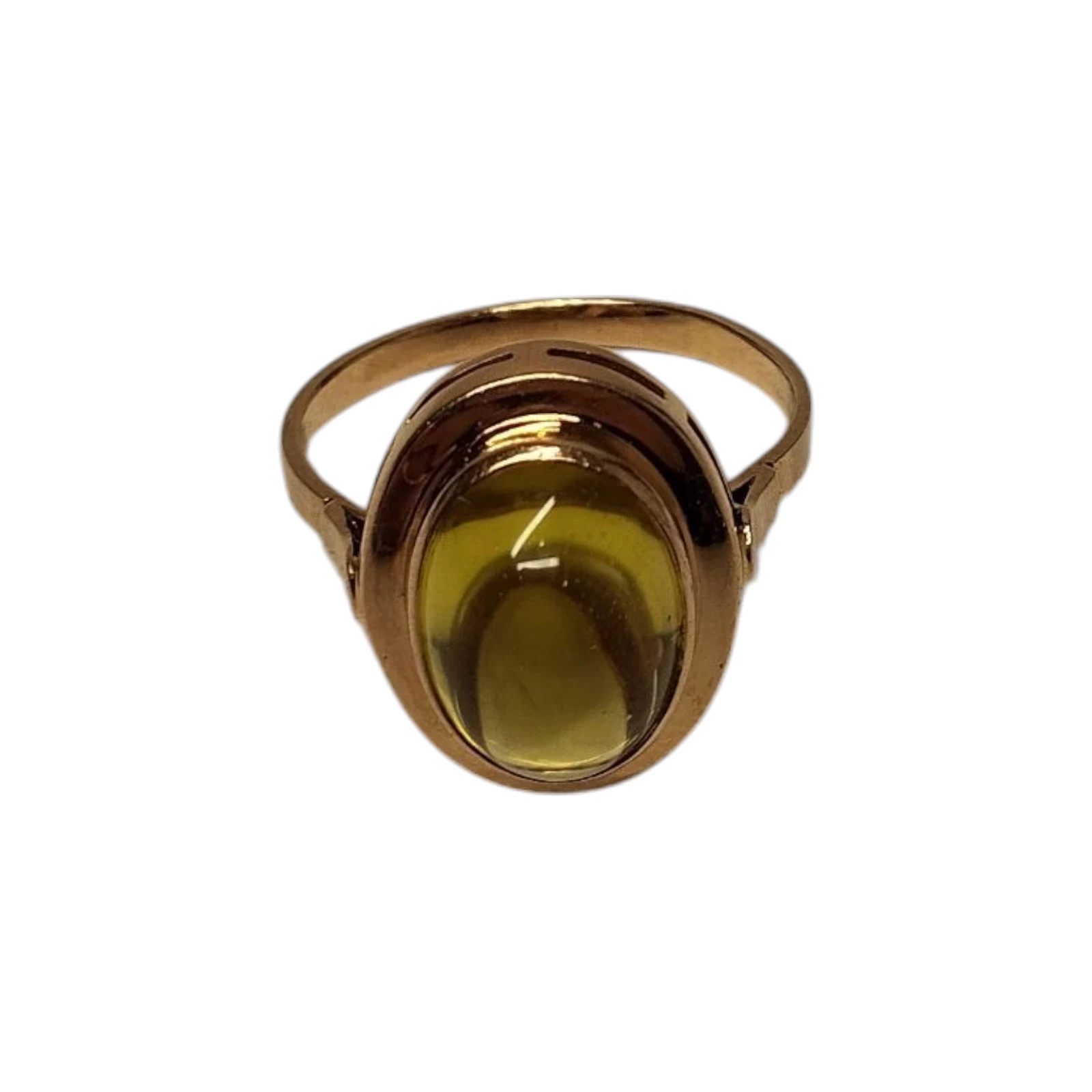 sliczny-zloty-pierscionek-prl-z-zoltym-kamieniem-526-g-585-r-23-rodzaj-2205-2