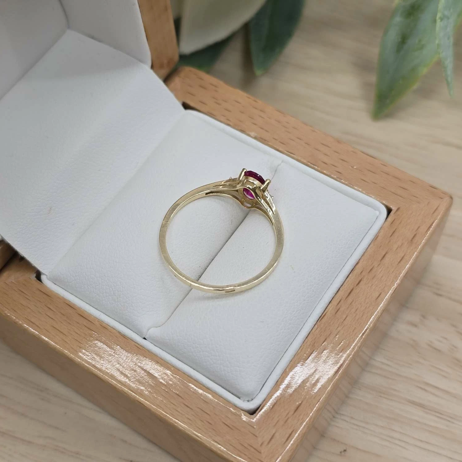 sliczny-zloty-pierscionek-z-rozowym-kamieniem-pr585-163g-rozmiarsrednica-wew-mm-372-17