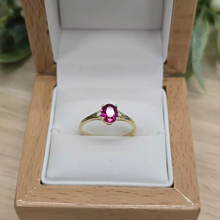 sliczny-zloty-pierscionek-z-rozowym-kamieniem-pr585-163g-stan-11323-238058