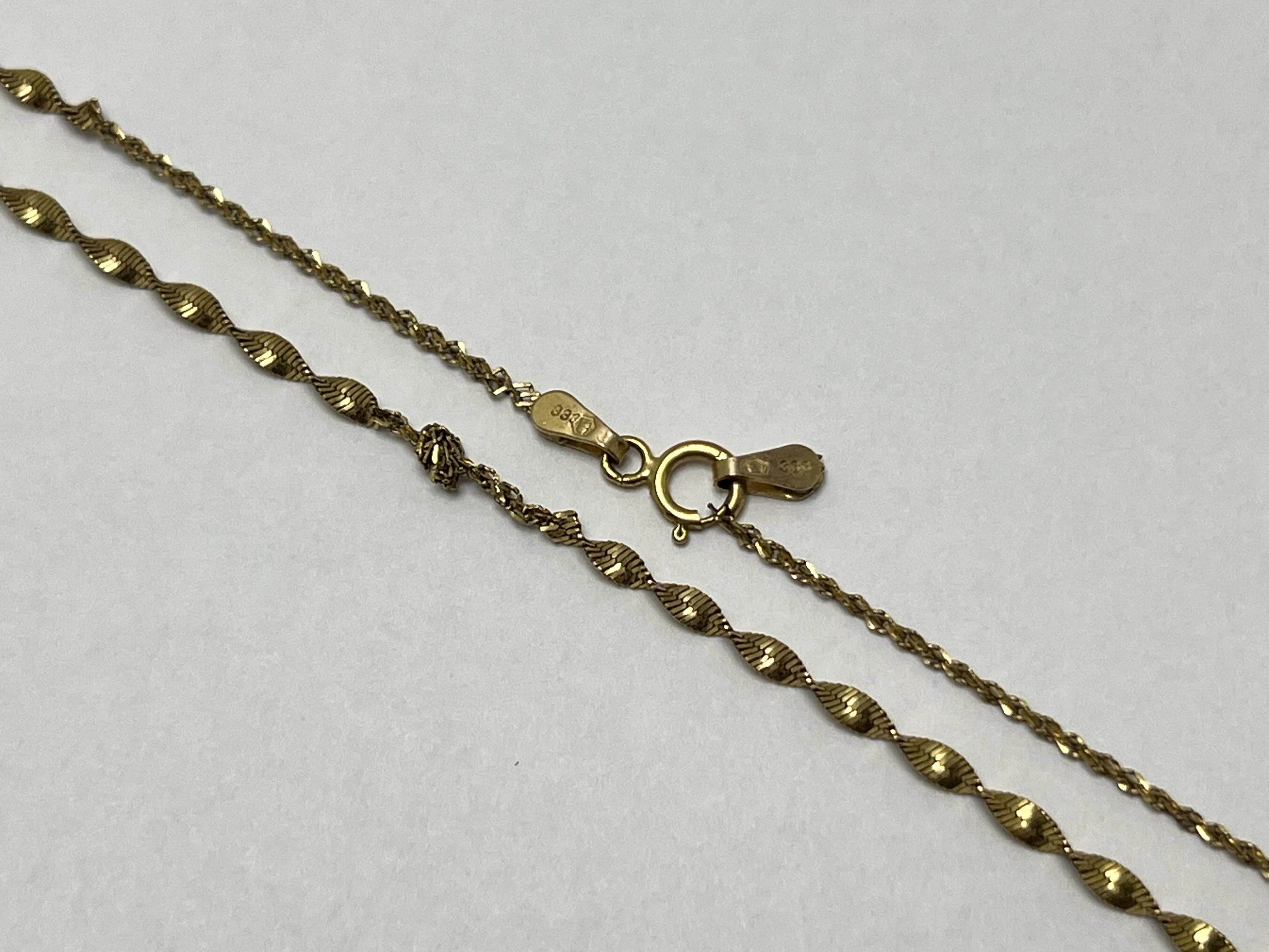 zloty-lancuszek-pr333-25g-uszkodzony-proba-333