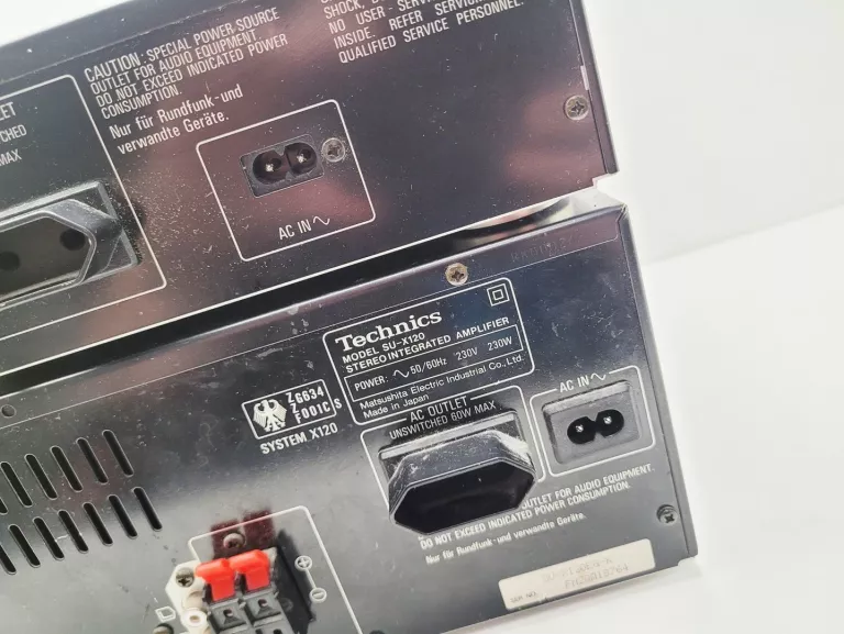 wzmacniacz-technics-su-x120-odtwarzacz-cd-technics-sl-pj28a-zestaw-model-su-x120