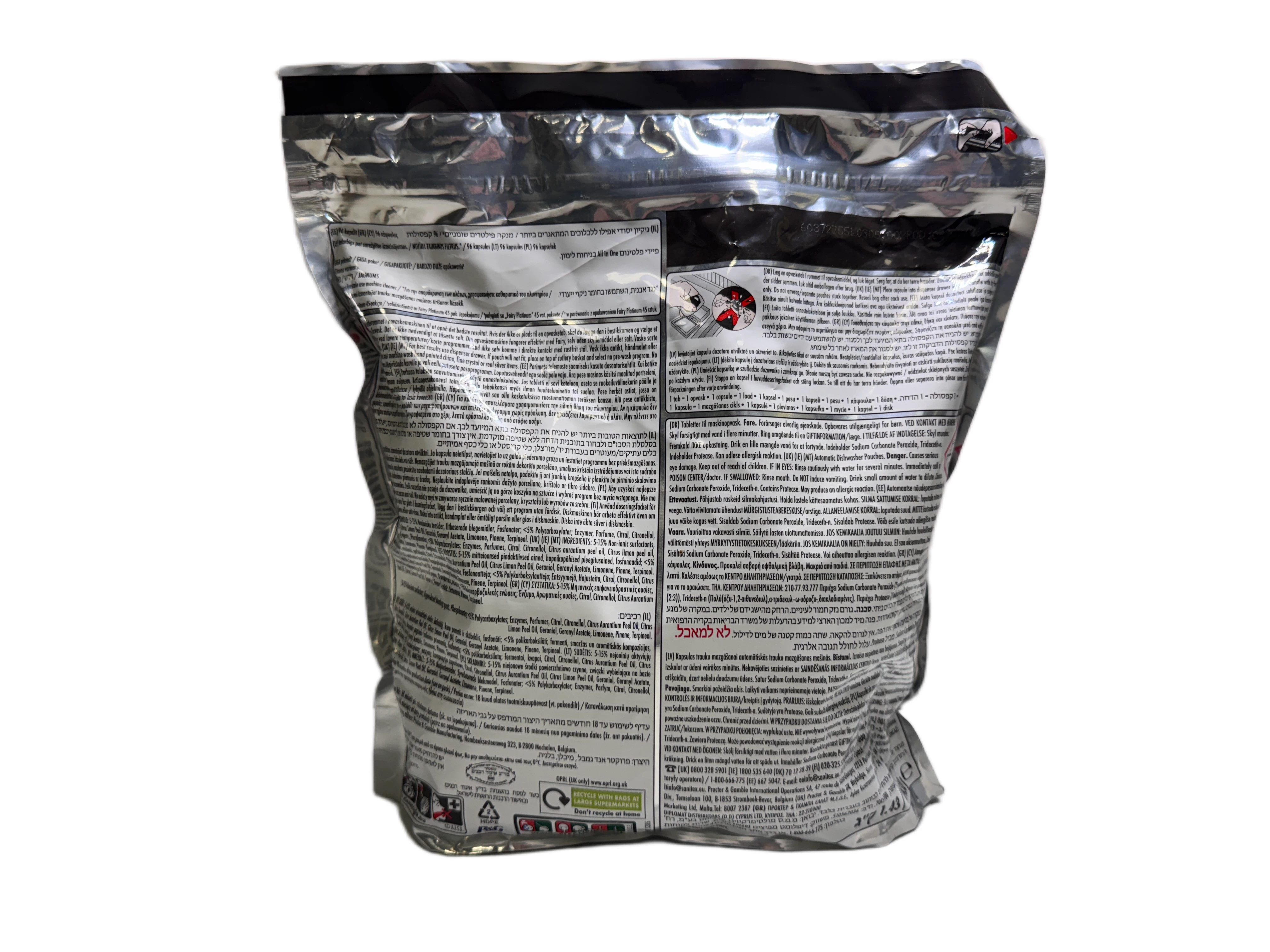 kapsulki-fairy-platinum-all-in-one-do-zmywarki-cytrynowe-96-sztuk-ean-gtin-8700216236751