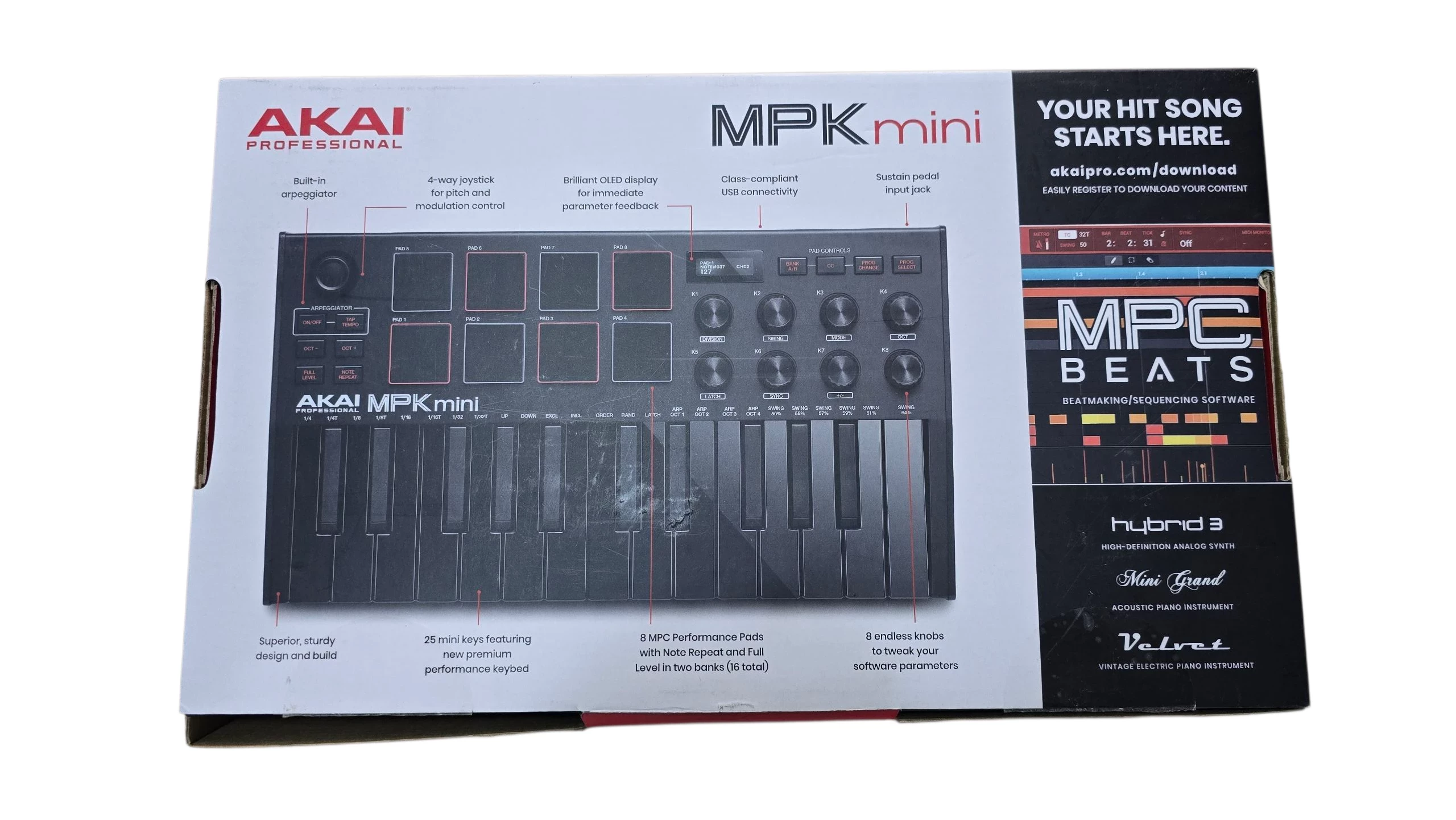 klawiatura-sterujaca-akai-mpk-mini-targowa-32-warszawa