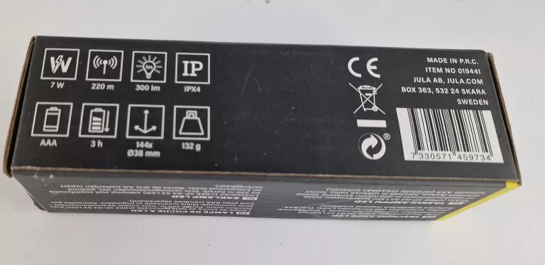 latarka-anslut-300lm-led-ean-gtin-733057134656