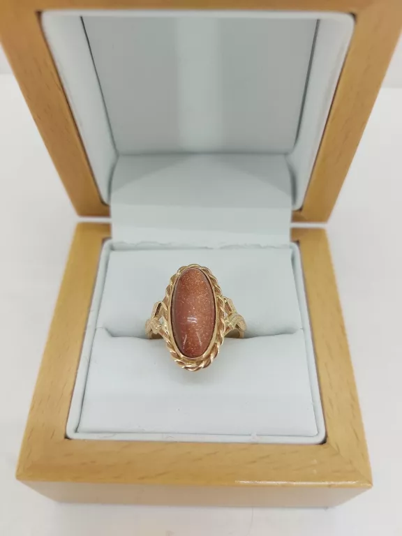 zloty-urokliwy-pierscionek-z-kamykiem-497g-585-stan-11323-2