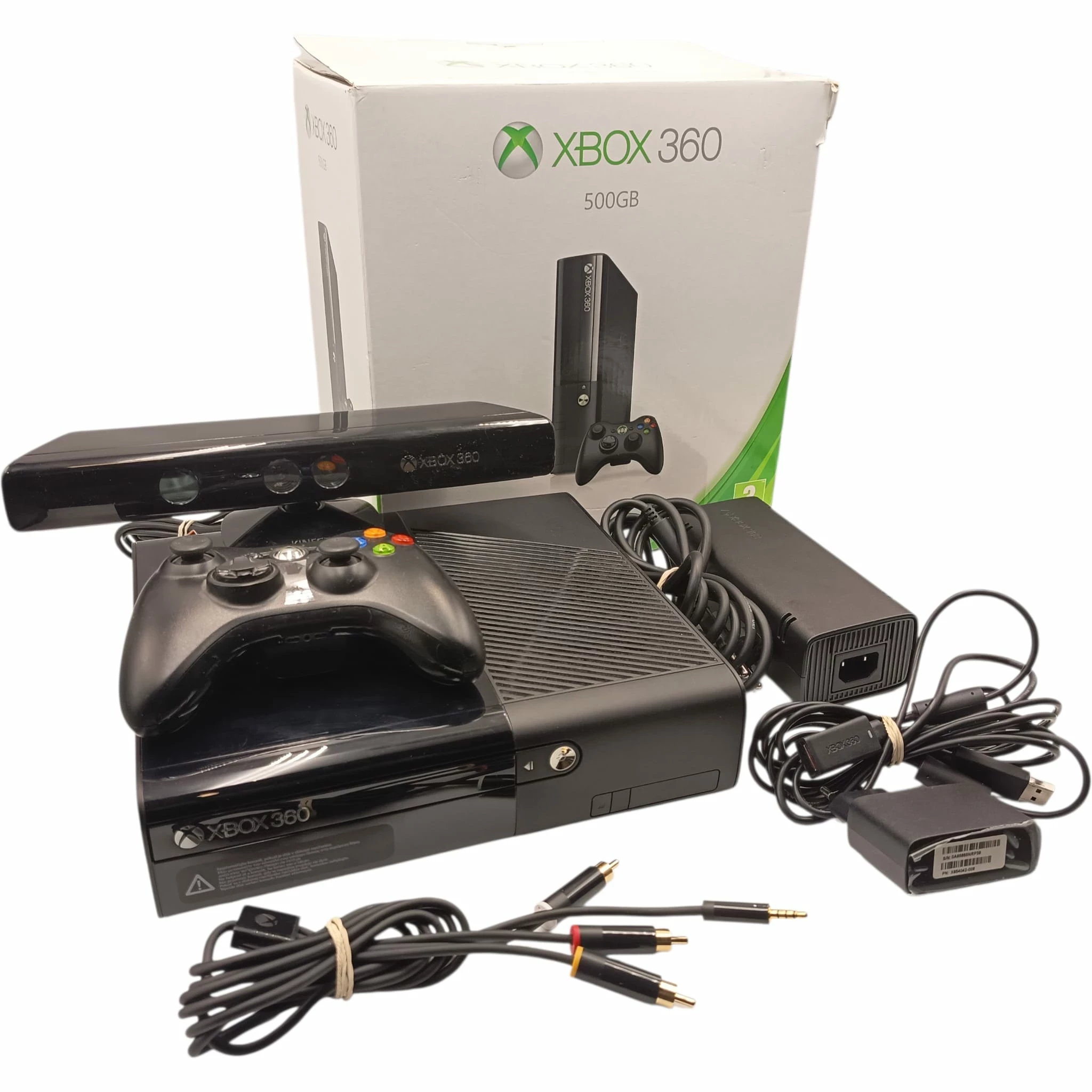 konsola-microsoft-xbox-360-e-500gb-pad-kinect-zasilacz-kable-box-pl-szembeka-2-warszawa