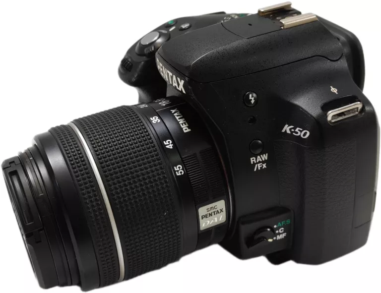 lustrzanka-aparat-pentax-k-50-body-obiektyw-pentax-18-55-torba-komplet-w-zestawie-814-2