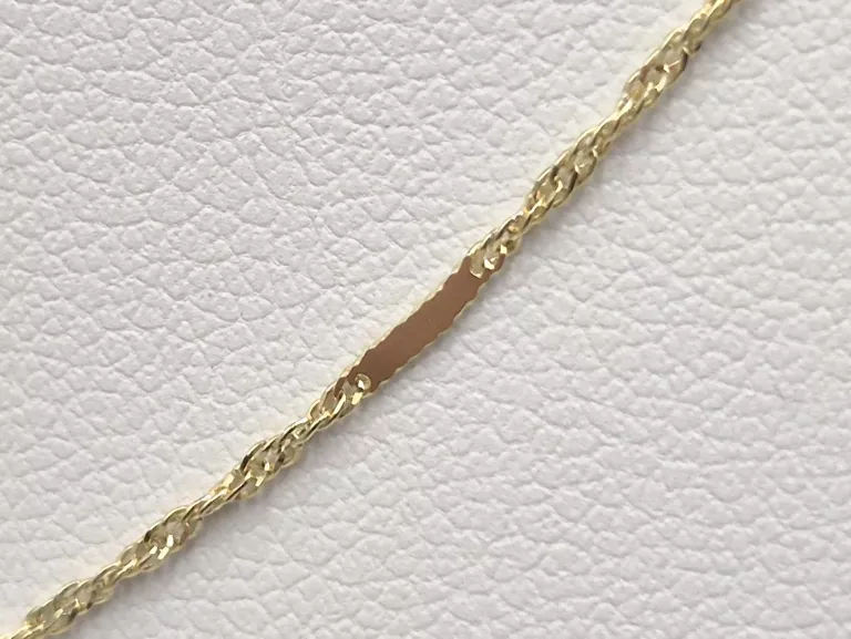 lancuszek-zloty-z-blaszkami-585-14k-135g-dl45-cm-rodzaj-2205-2