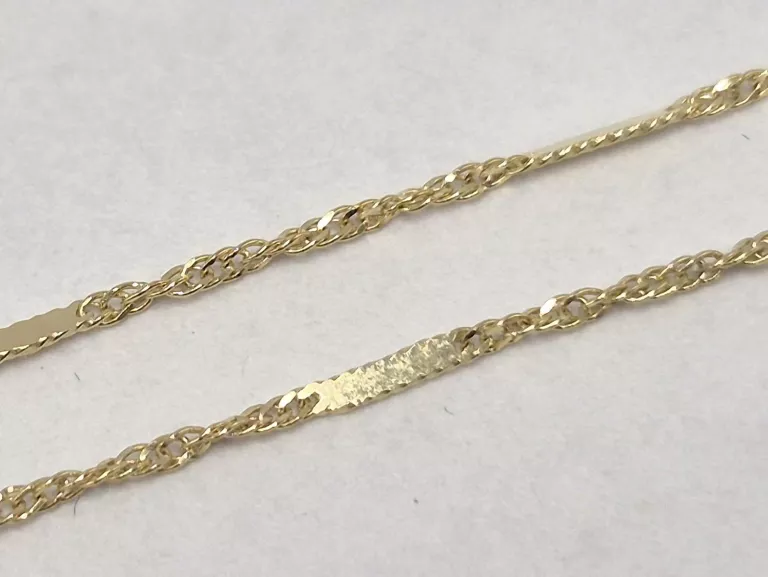 lancuszek-zloty-z-blaszkami-585-14k-135g-dl45-cm-bronowicka-80-krakow