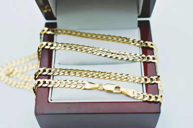 piekny-klasyczny-zloty-lancuszek-pancerka-pr585-14k-gr1083-54cm-sciegiennego-64-poznan