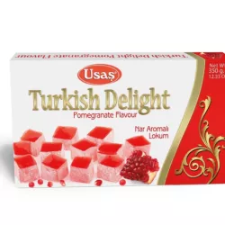 LOKUM TURKISH DELIGHT GRANAT USAS 350G RACHATŁUKUM TURECKIE SŁODYCZE