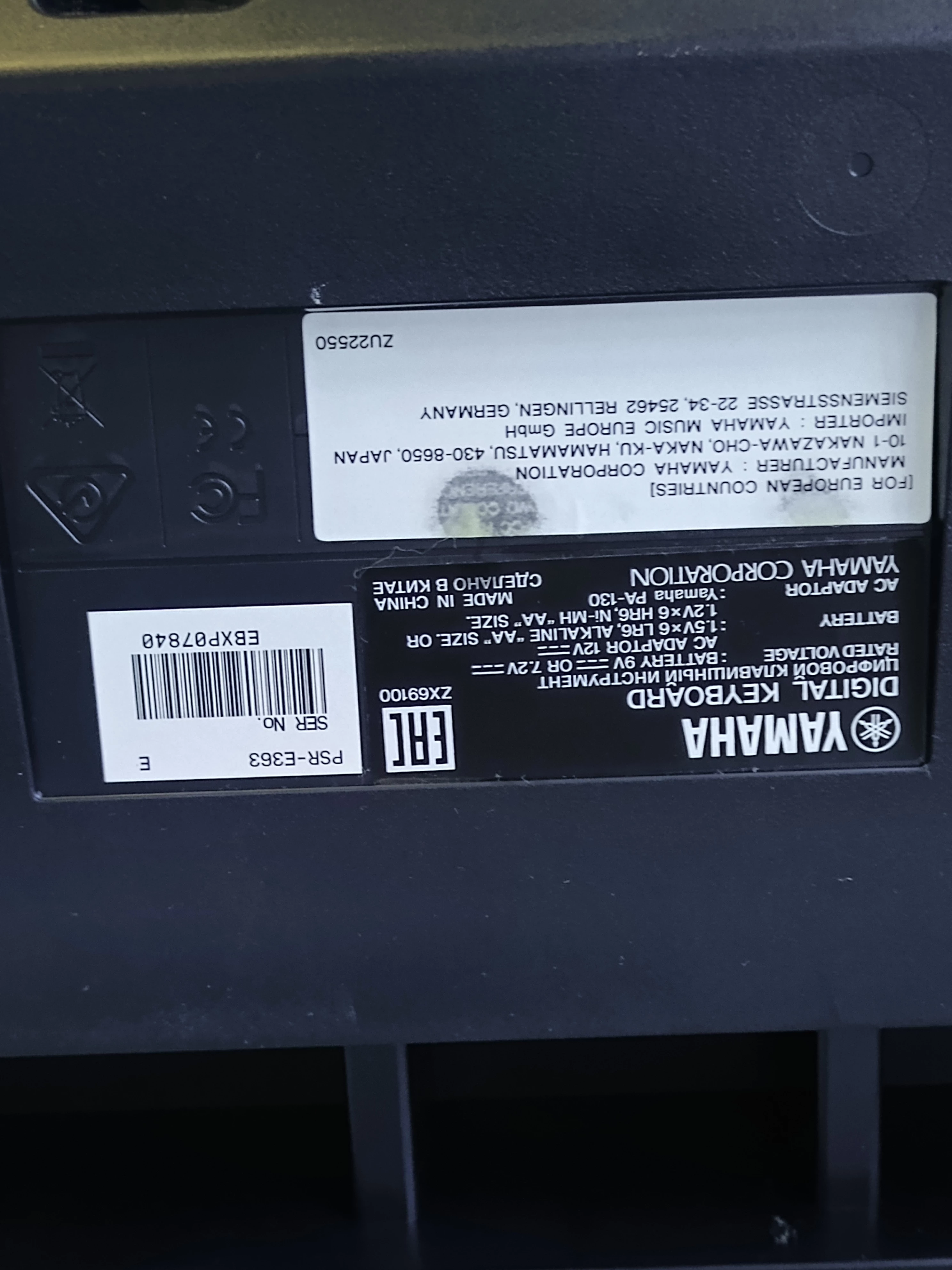 keyboard-yamaha-psr-e363-stacja-ebxp07840-liczba-klawiszy-61