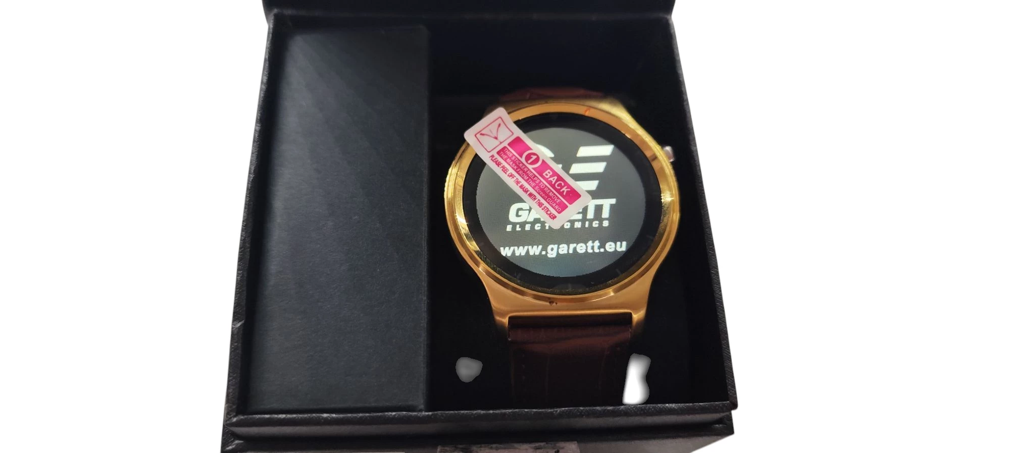 smartwatch-garett-gt18-zloty-skorzany-targowa-20-warszawa