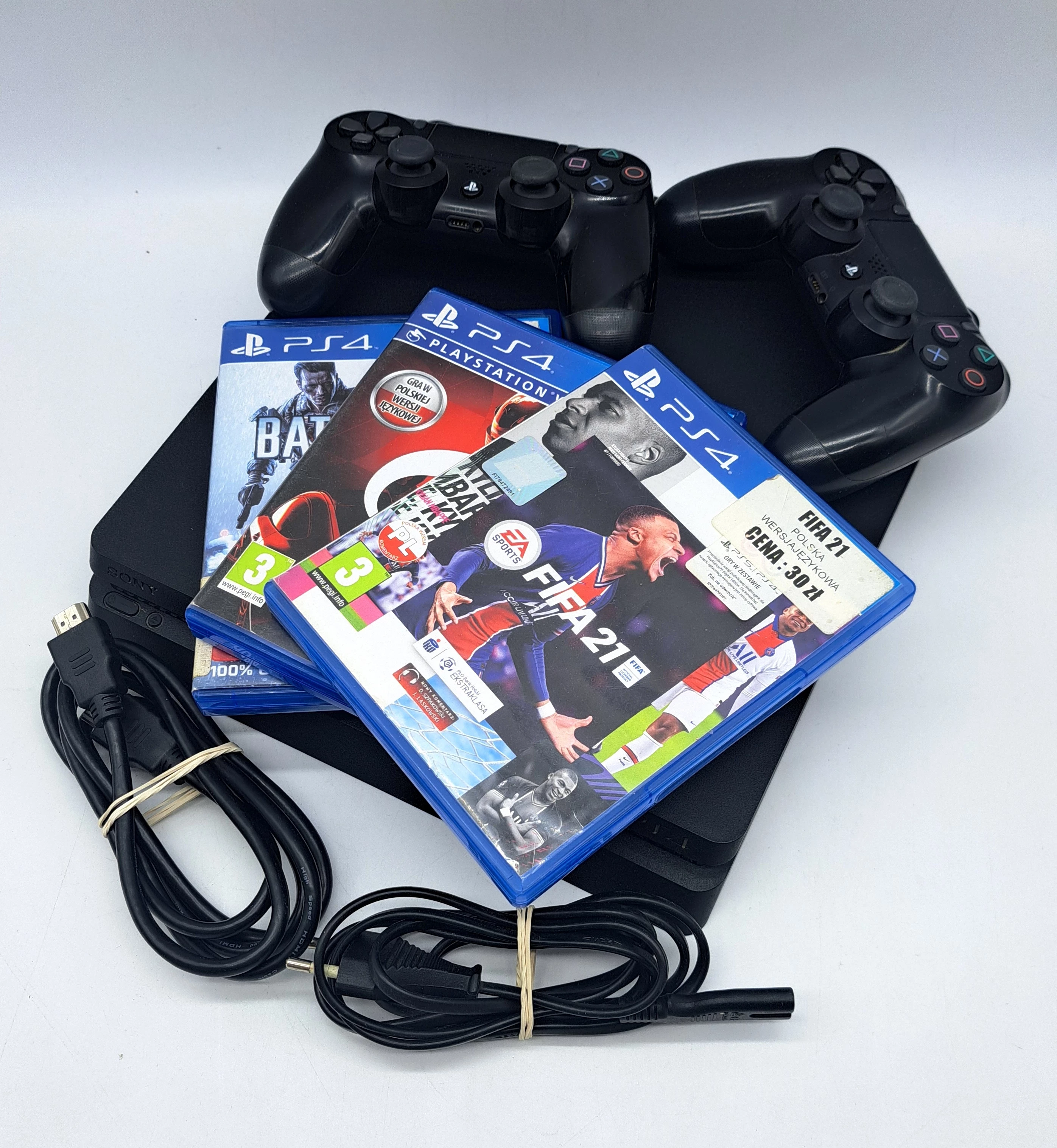 konsola-playstation-4-gry-zasilacz-2x-pad-bankowa-16e-police