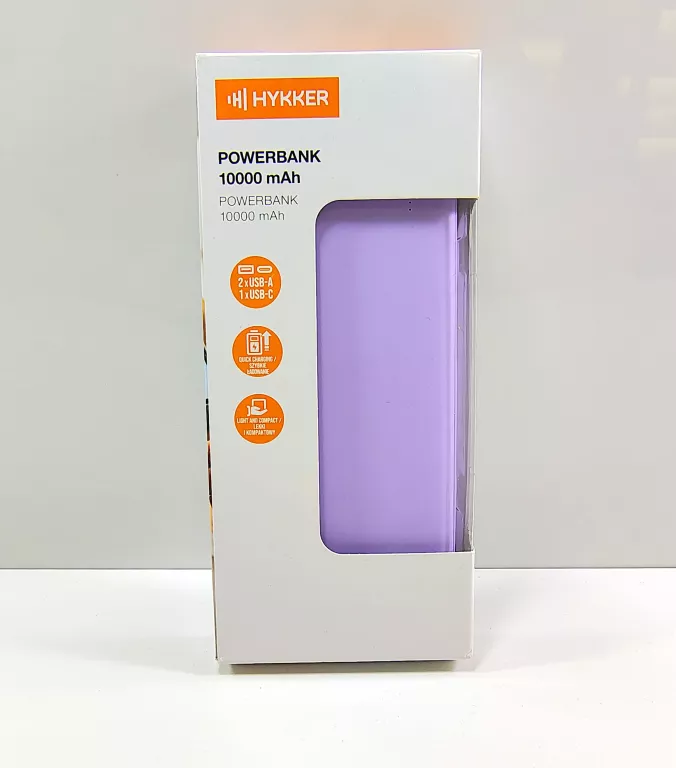 powerbank-hykker-fioletowy-10000mah-2x-usb-a-1x-usb-c-ean-gtin-5905118100473