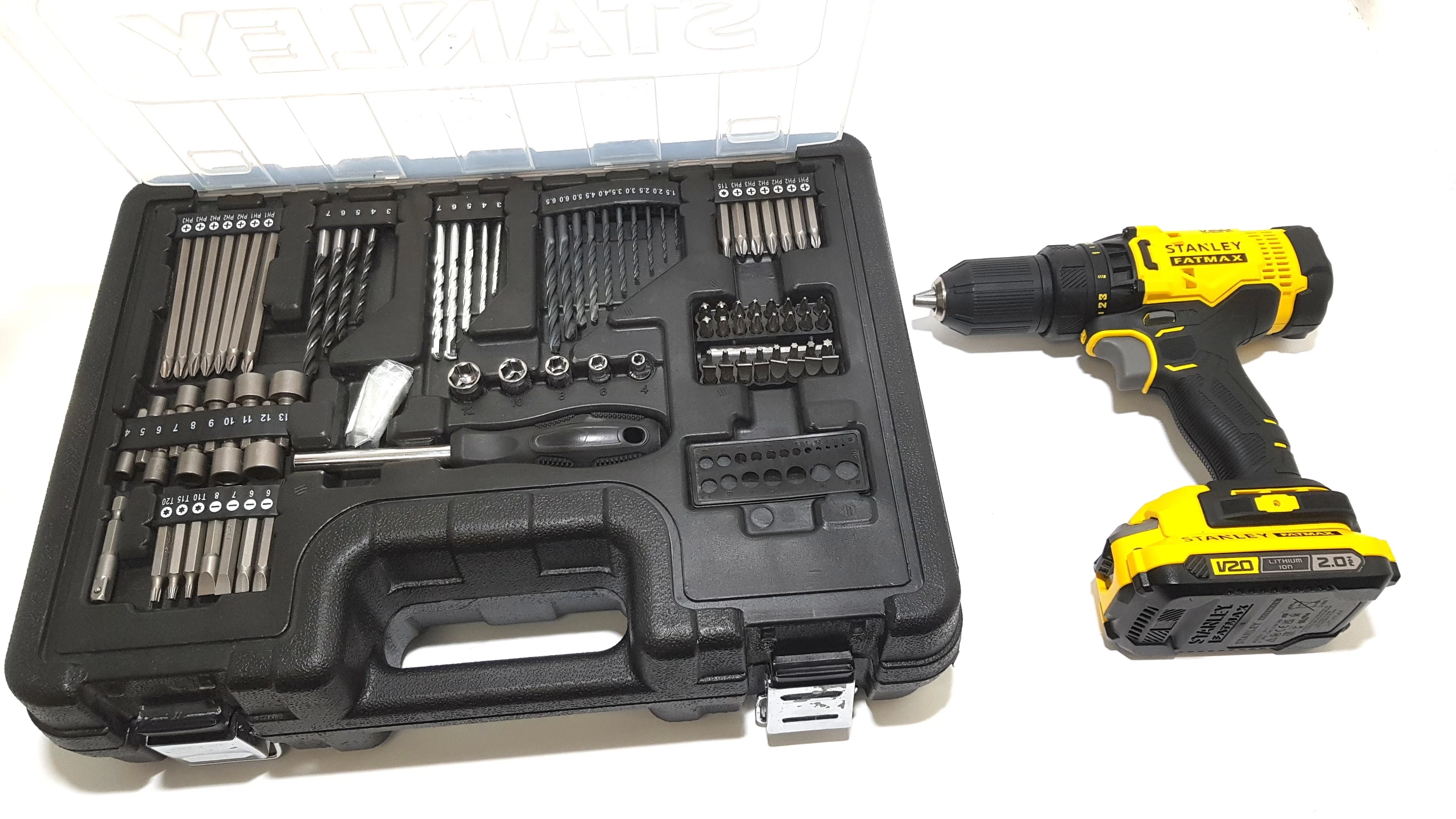 wiertarko-wkretarka-stanley-fatmax-sfmcd700-18v-akumulator-20ah-stan-bdb-pojemnosc-akumulatora-200